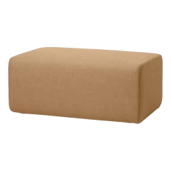 Pouf en polyester ocre 60x90 cm Lagoon - Broste Copenhagen