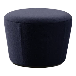 Pouf en tissu bleu Naïve - Emko
