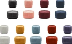 Pouf en velours 46 cm bleu foncé Circus foncé bleu - Normann Copenhagen