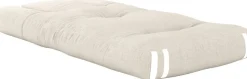 Pouf fauteuil en coton et lin 65x78x40cm Mini Hippo - Karup Design