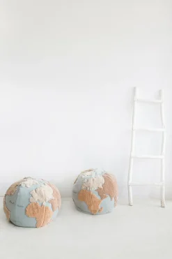 Pouf map monde enfant - Lorena Canals
