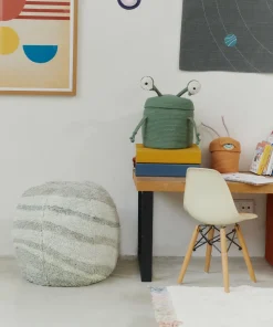 Pouf neptune en coton 45x40cm I want to be an astronaut - Lorena Canals