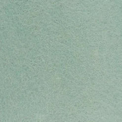 Pouf rond en laine turquoise-gris M Fine - myfelt