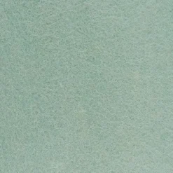 Pouf rond en laine turquoise-gris M Fine - myfelt