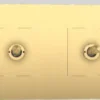 Prise 4G doré simple switch - Buster & punch