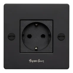 Prise 1G noire Socket - Buster+Punch