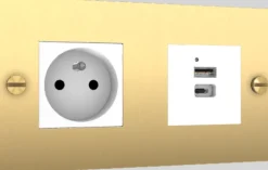 Prise simple et USB A/C - Buster & Punch