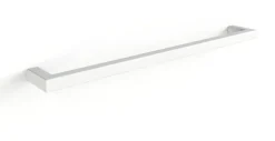 Rail à serviettes carré en acier blanc 85cm Vana - Metallbude