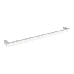 Rail à serviettes carré en acier blanc 105cm Vana - Metallbude