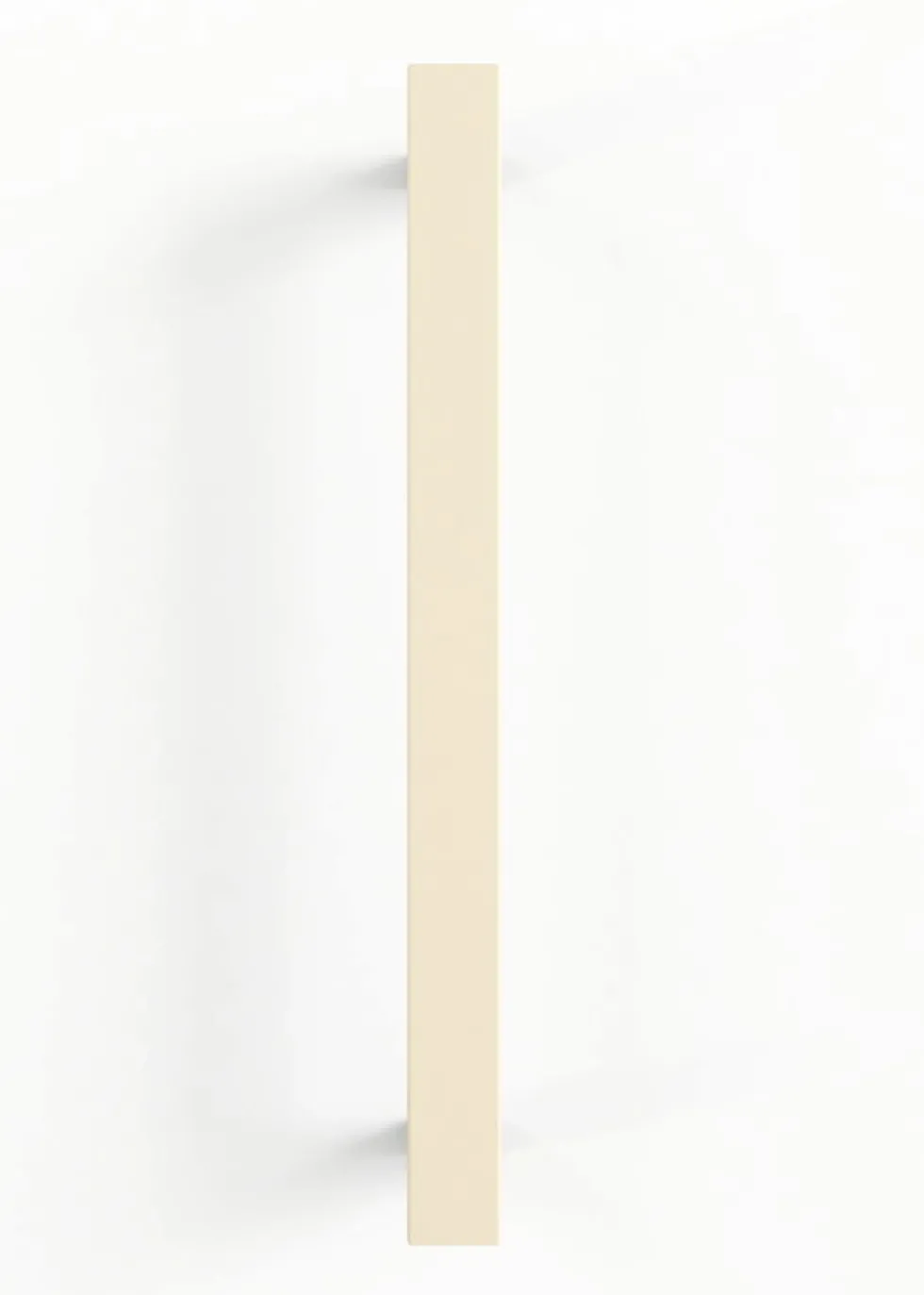 2 rails à serviettes en acier beige cashew 50x10x4cm Nali - Metallbude
