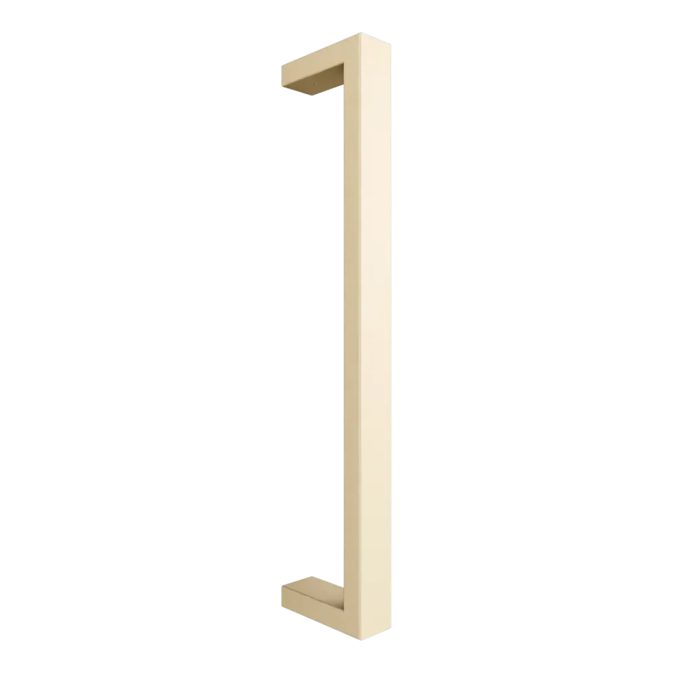 2 rails à serviettes en acier beige cashew 50x10x4cm Nali - Metallbude