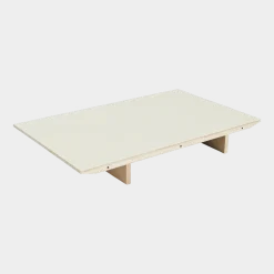 Rallonge écru contreplaqué laqué mat pour table CPH 30 Extensible - HAY