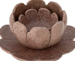 Reiko Votive Marbre Marron - Bloomingville