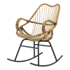 Reine Rocking Chair Nature Rattan - Bloomingville
