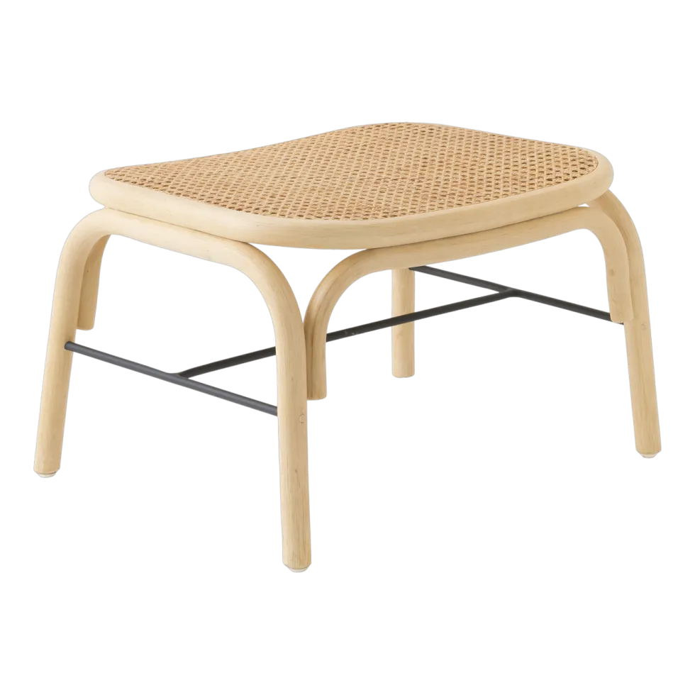 Repose-pied en rotin 44cm Plus - ORCHID EDITION