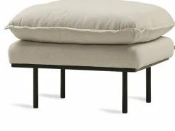Repose-pieds beige Retro - HKliving