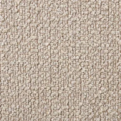 Repose-pieds en bouclé taupe S Jax - Hkliving