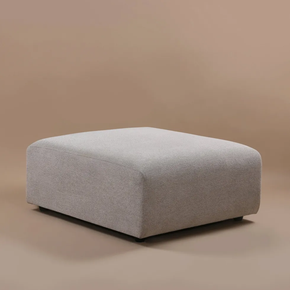 Repose-pieds sneak gris clair L Jax - HKliving