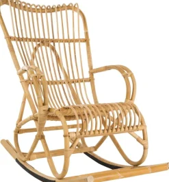 Rocking chair en rotin Marlène - KOK
