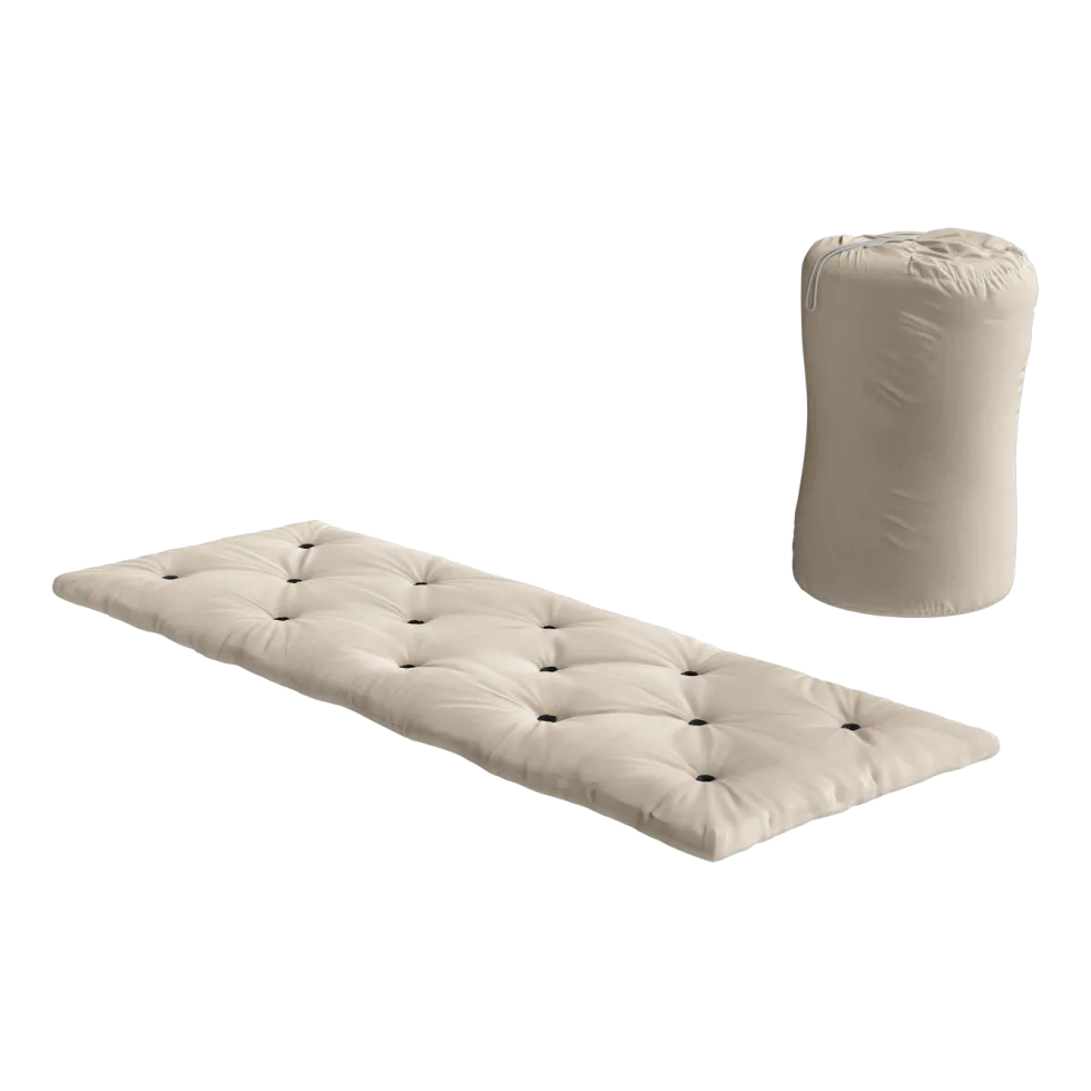 Sac de couchage en coton beige 45x70cm Bed in a bag - Karup Design
