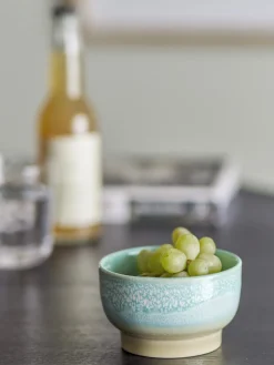Safie Bowl Green Stoneware - Bloomingville