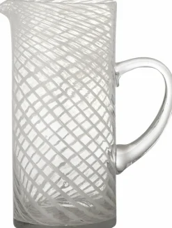 Sakhi Jug Verre Blanc - Bloomingville