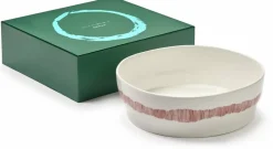 Saladier blanc avec motif rouge Feast - Serax