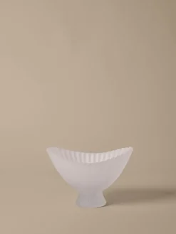 Saladier en verre recyclé 29x23x19cm Fountain - Ferm living