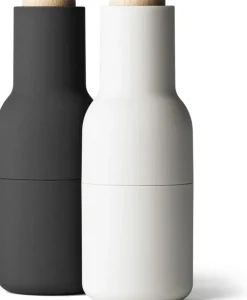 Salière et Moulin à poivre noir et blanc Grinder - Audo