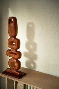 Sculpture en bois sculptée à la main - HKLIVING