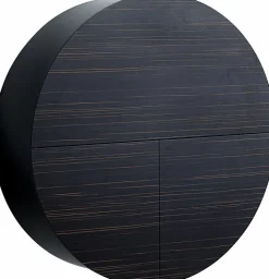 Secrétaire mural en placage d'ébène noir Pill - Emko