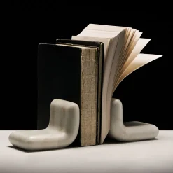 Serre-livres en marbre blanc 14x10cm Stone - Tom Dixon