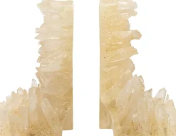 Serres livres en quartz naturel et résine 24x8x20cm - Versmissen