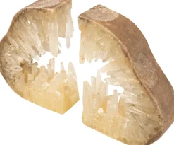 Serres livres en quartz naturel et résine 30x5x20cm - Versmissen