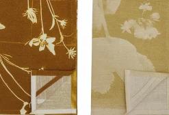 Serviette de cuisine Celleste Jaune Coton - Bloomingville
