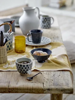 Serviette de cuisine Celleste Jaune Coton - Bloomingville