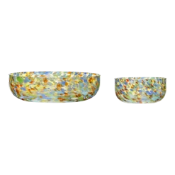 Set de 2 bols en verre Confetti - Hübsch
