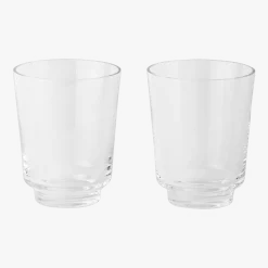 Set de deux verres transparents Raise 30 cl - Muuto