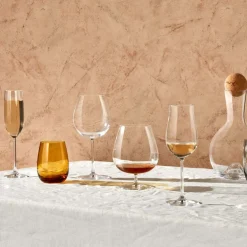 Set de 2 flûtes à champagne Vintage - Nude Glass