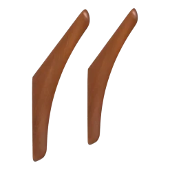 Set de 2 porte-manteaux en acajou massif PI - Ethnicraft Accessories