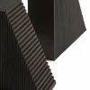 Set de 2 serre-livres en acajou massif foncé Grooves - Ethnicraft Accessories