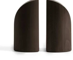 Set de 2 serre-livres en acajou massif foncé PI - Ethnicraft Accessories