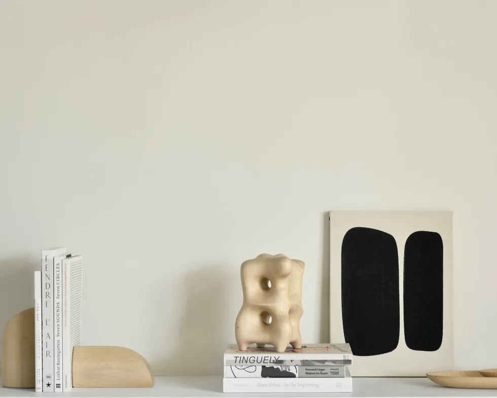 Set de 2 serre-livres en sycomore massif PI - Ethnicraft Accessories