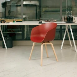 Set de 2 tréteaux en acier blanc Loop Stand - HAY