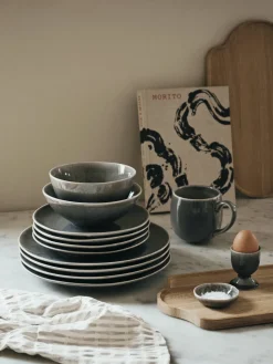 Set de vaisselle pour quatre en grès Nordic Rain - Broste Copenhagen