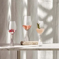 Set de 2 verres à champagne Wine Party - Nude Glass