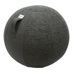 Siège ergonomique en synthétique gris foncé 60cm Stov - VLUV