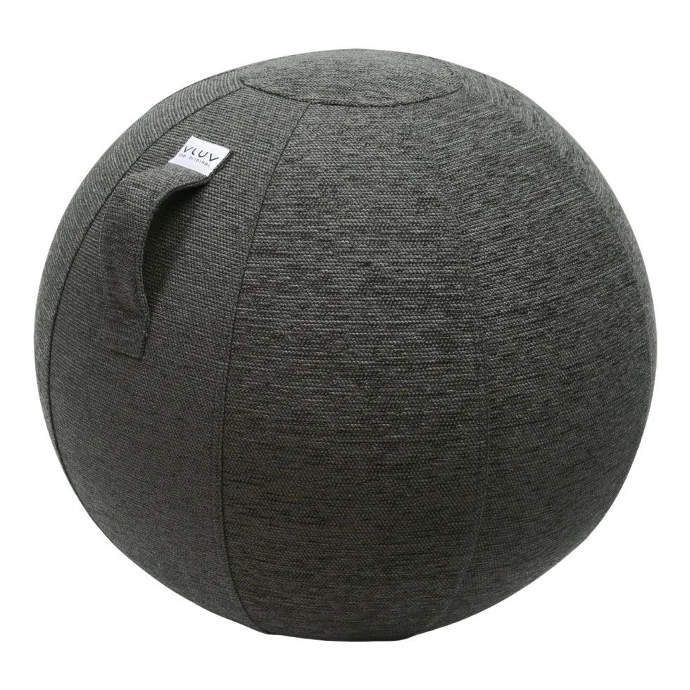 Siège ergonomique en synthétique gris foncé 60cm Stov - VLUV