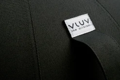 Siège ergonomique en tissu canevas noir 70 cm LEIV - VLUV