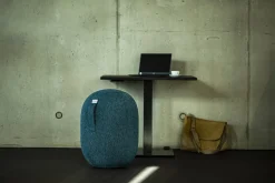 Siège ergonomique en tissu doux ash Kapsul Sova - Vluv